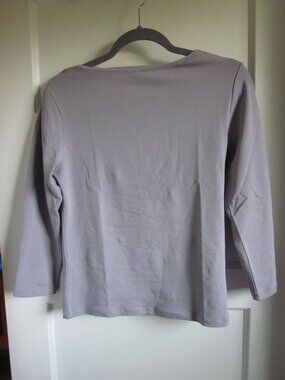 NWT J Crew Slim Fit Ballet Three Quarter Sleeve Envelope Bateau Boatneck Top